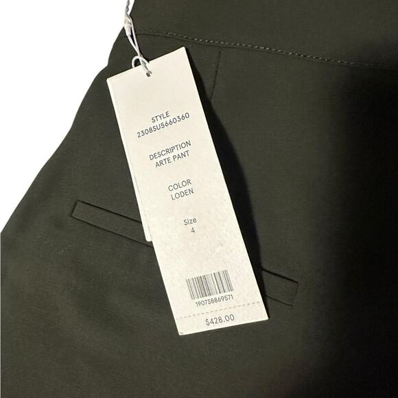 VERONICA BEARD Dickey Pantsuit Jacket Hutchinson Blazer Arte Pants Loden Green 4 - Picture 13 of 16